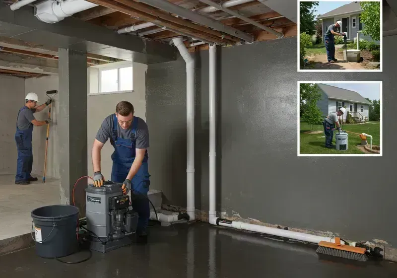 Basement Waterproofing and Flood Prevention process in Marathon, FL